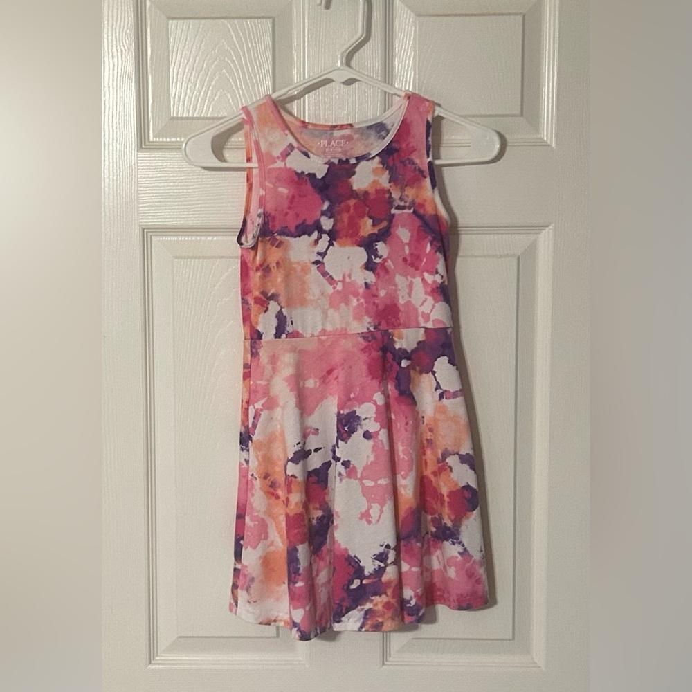 Place Pink and‎ Orange Sleeveless Sundress
